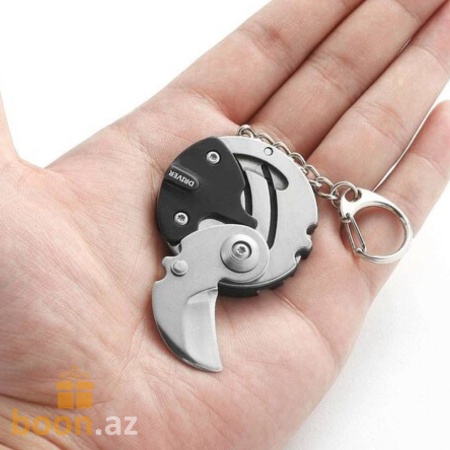 Брелок мультитул с ножом и отвертками